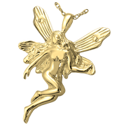 Silver Fairy Cremation Jewelry Pendant for Cremains